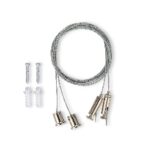 Kit de suspensión de cable de acero 1,5 m